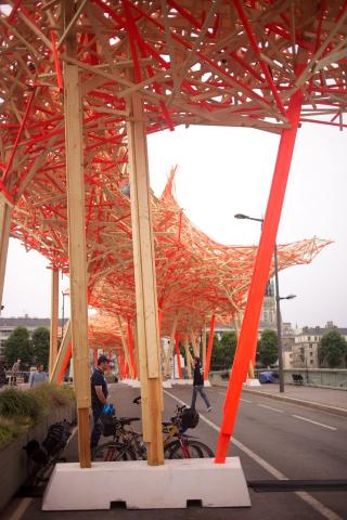 Rouen, Camille, Arne Quinze structure