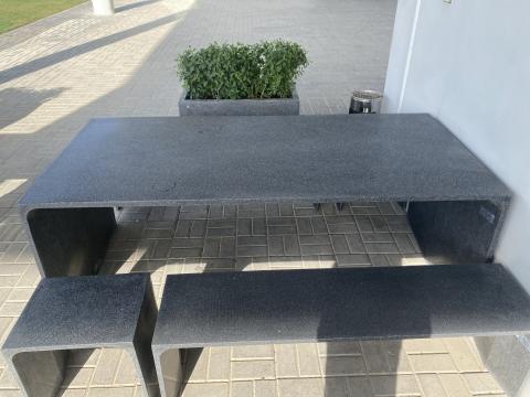 UHPC bench, UHPC table 