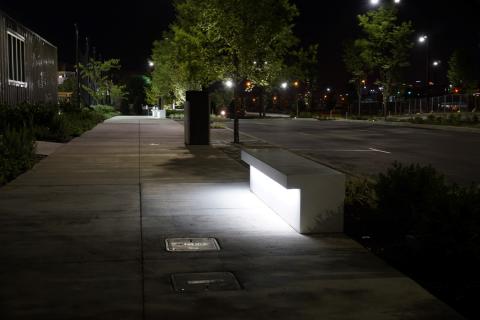 Bancs LED-Line, Nashville, Tennessee, USA