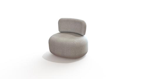 Seat Articulus oval with backrest