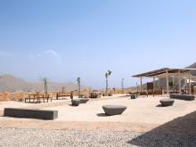 benches, polished concrete, Jebel Jais, Ras Al Khaimah