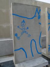 Le mur de Heerlen a été dessiné par des enfants