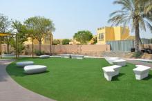 Layan Community Dubai Galet concrete bench