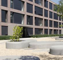nuton concrete panter; CCHE; jardinière; bloembak; béton; beton
