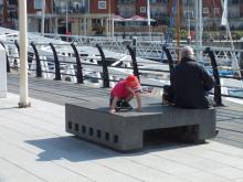 Ouvertura bench in Portsmouth