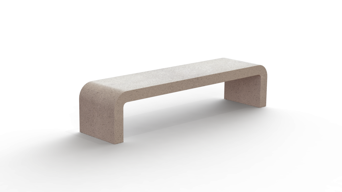 Bench Arch, U-bench with rounded edges