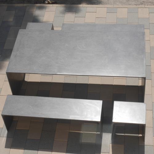 ultra high performance concrete bench
