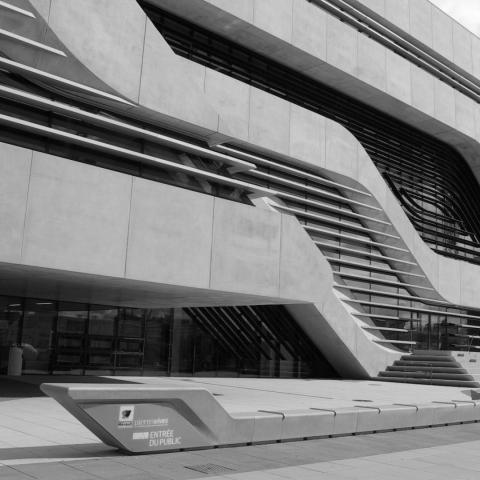 Design par Zaha Hadid Architects, Pierres Vives à Montpellier, FRANCE